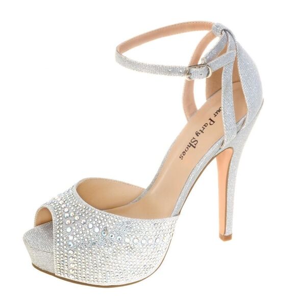 Your party shoes, heels, size 7 - Picture 1 of 8